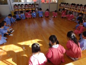 こま回し大会をしました！