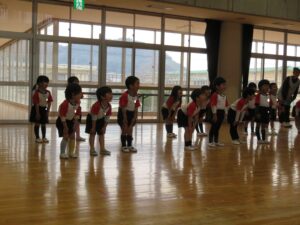 体操教室の体験をしました！